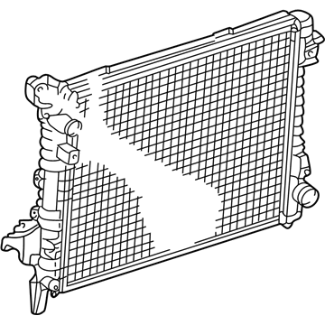 Mopar 52029835AD Engine Cooling Radiator