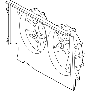 Lexus 16711-0A170 Shroud, Fan