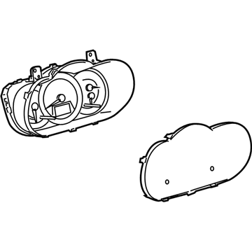 Toyota 83800-42G40 Meter Assembly, Combination