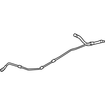 BMW 17-12-7-619-712 Engine Coolant Overflow Hose