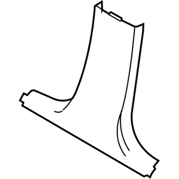 BMW 51-43-7-288-219 Cover, B-Column Bottom Left