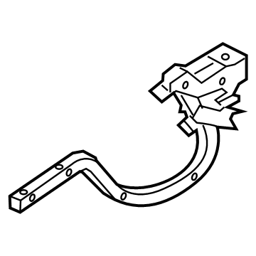 Kia 79220F6010 Hinge Assembly-Trunk Lid