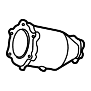 Infiniti B08A1-5W500 Three Way Catalytic Converter