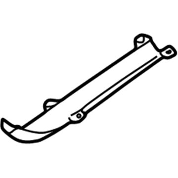 Nissan 20510-5W01A INSULATOR-Heat Exhaust Tube Front Lower