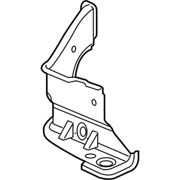 Acura 1J012-5WS-A00ZZ Bracket, R Radiator