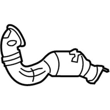 BMW 18-30-7-553-595 Catalytic Converter Rear