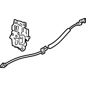 GM 22862036 Lock Assembly