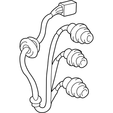 Toyota 81555-0C020 Socket & Wire