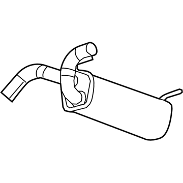 GM 22846892 Center Muffler