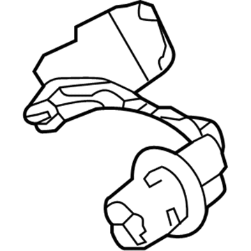 Hyundai 92490-G3110 Lamp Holder And Wiring, Interior, Rear