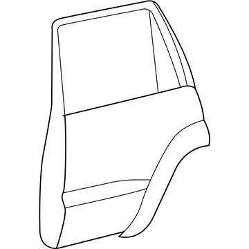 Lexus 67003-60420 Panel Sub-Assy, Rear Door, RH