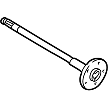 GM 12479211 Rear Axle Drive Shaft