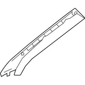 GM 84485479 Weatherstrip Pillar Trim