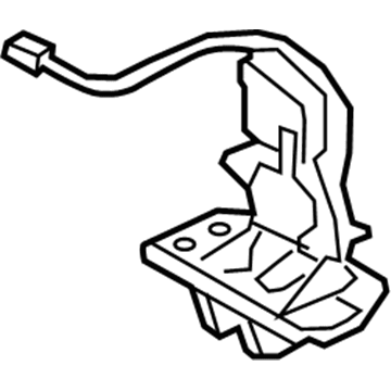 Ford 8A8Z-7843150-B Lock