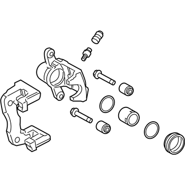 Lexus 47850-33250 Rear Driver Disc Brake Cylinder Assembly