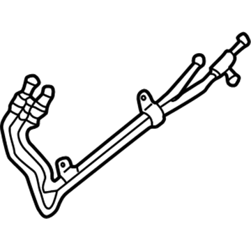 Acura 53730-SZ3-000 Pipe, Power Steering Combination