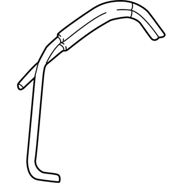 Acura 53725-SZ3-A00 Hose, Sensor (Driver Side)