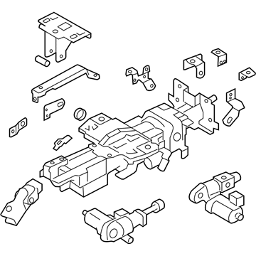 Nissan 48810-1AG6C Column Assy-Steering, Upper