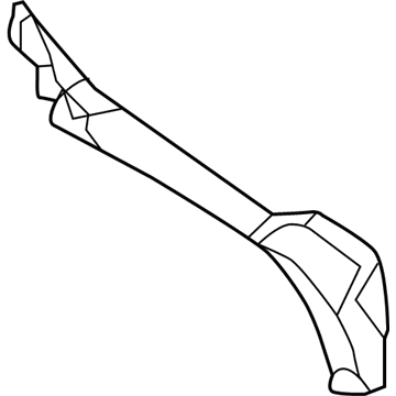 Acura 74300-TZ5-A01 Cover, Right Rear Gutter