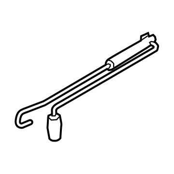 BMW 71-12-6-886-420 Lifting Jack Crank