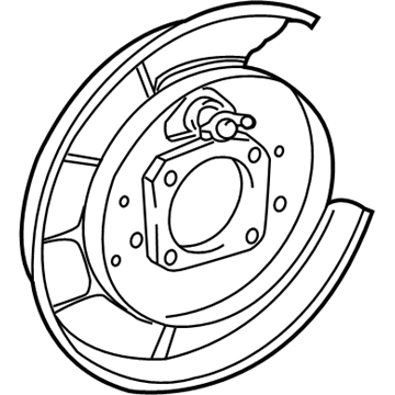 Lexus 46504-42040 Plate Sub-Assembly