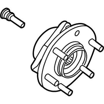 Infiniti 40202-7S100 Front Right Road Wheel Hub Assembly