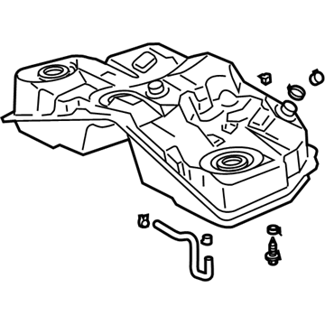 Lexus 77001-24092 Fuel Tank Sub-Assembly