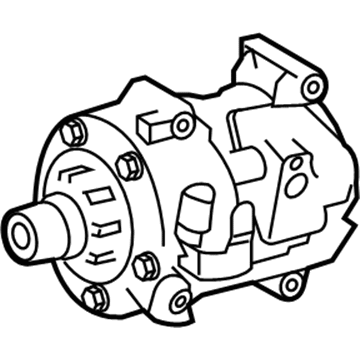 Toyota 88320-48280 Compressor Assembly