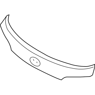 Hyundai 87371-2S000 Garnish-Tail Gate, Upper
