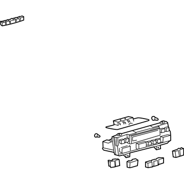 Lexus 55900-60833 Control Assy, Air Conditioner