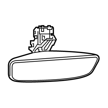 Mopar 68325128AA Inside Rear View Mirror