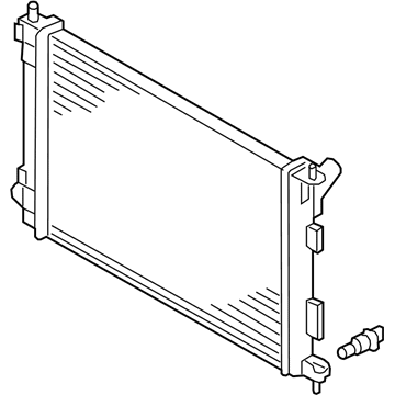 Hyundai 25310-3X011 Radiator Assembly