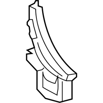 Honda 66114-SNA-A00ZZ Stiffener, R. RR. Panel Side