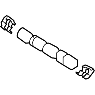 Hyundai 58302-2LA31 Rear Disc Brake Pad Kit