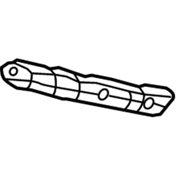 Lexus 52115-60180 Support, Front Bumper S