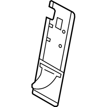 Lexus 71087-0E020-A0 Board Sub-Assy, Rear Seat Back