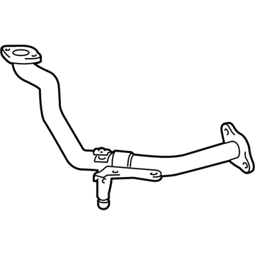 Toyota 25602-38010 EGR Pipe