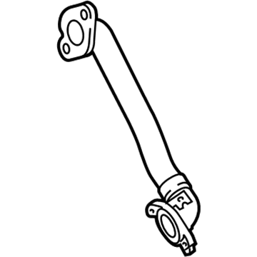 Lexus 25601-38030 Pipe Sub-Assembly, EGR