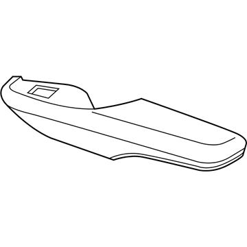 Mopar 5YE17LA8AA ARMREST-Rear Door Trim