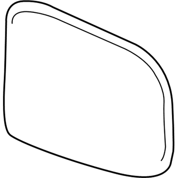 Toyota 87931-02B00 Mirror Glass