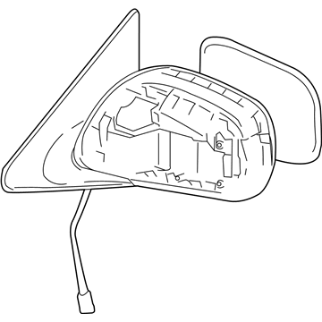 Toyota 87909-02A80 Mirror