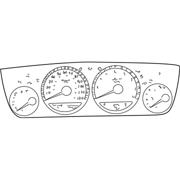 Mopar 4671805AK Cluster-Instrument Panel