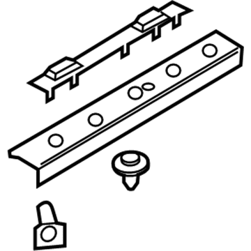 Ford DS7Z-5413208-AA Front Sill Plate
