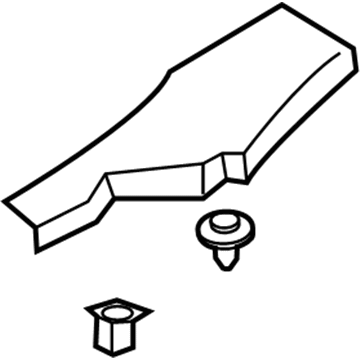 Ford DS7Z-5413228-AA Rear Sill Plate