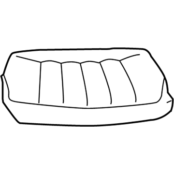 Mopar ZA401D5AA Quad Seat Cushion