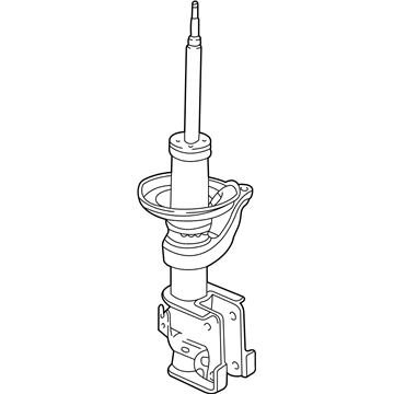 Honda 51606-SCV-A92 Shock Absorber Unit, Left Front