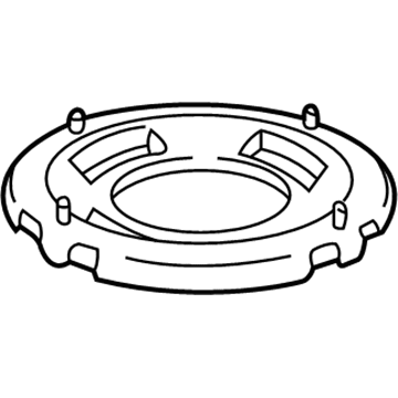 Honda 51402-S9A-014 Rubber, Front Spring Mounting