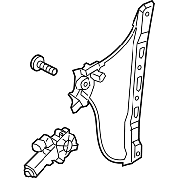 Ford DT1Z-6123200-B Window Regulator