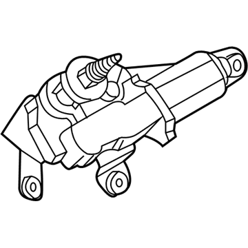 Infiniti 28710-CL70B Motor Assy-Rear Window Wiper