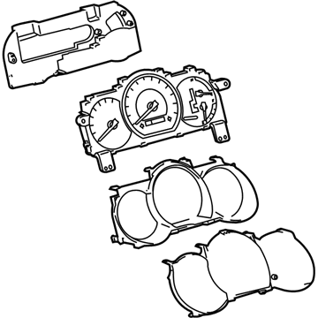 Toyota 83800-04C91 Cluster Assembly